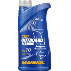 MANNOL Outboard Marine  für moderne 2-Takt-Außenbordmotoren – 1-Liter-Flasche