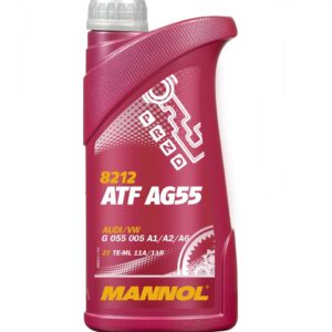 MANNOL ATF AG55 ATF Getriebeöl für 6-Gang-Automatikgetriebe – 1-Liter-Flasche