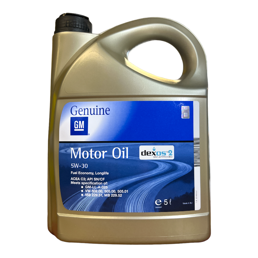 5 Liter ORIGINAL GM / OPEL dexos2 5W-30 Motoröl 5W30 – Levoil