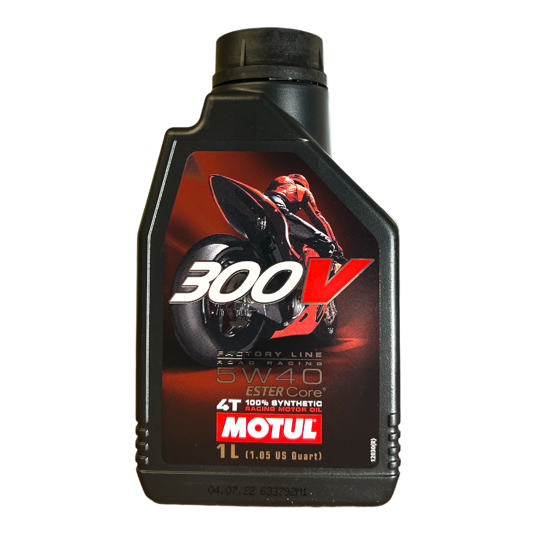1 Liter Motul 300 V 4T Factory Line 5W-40 Motorradöl 5W40 – Levoil