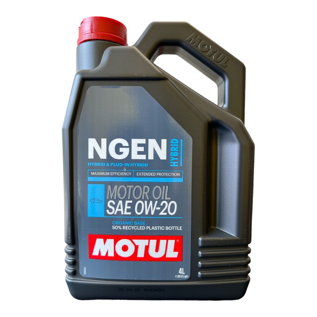 4 Liter Motul Hybrid 0W20 Motor l 0W 20 API SP Plug in Hybrid 0W 20 