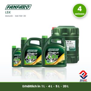 FANFARO LSX – alle Gebindegrößen