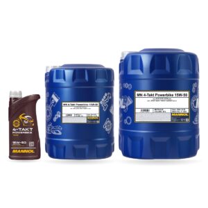 MANNOL 4-Takt Powerbike 15W-50 in 1, 10 und 20 Liter