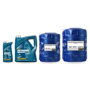 MANNOL Outboard Universal für 2-Takt-Außenbordmotoren in 1, 4, 10 und 20 Liter